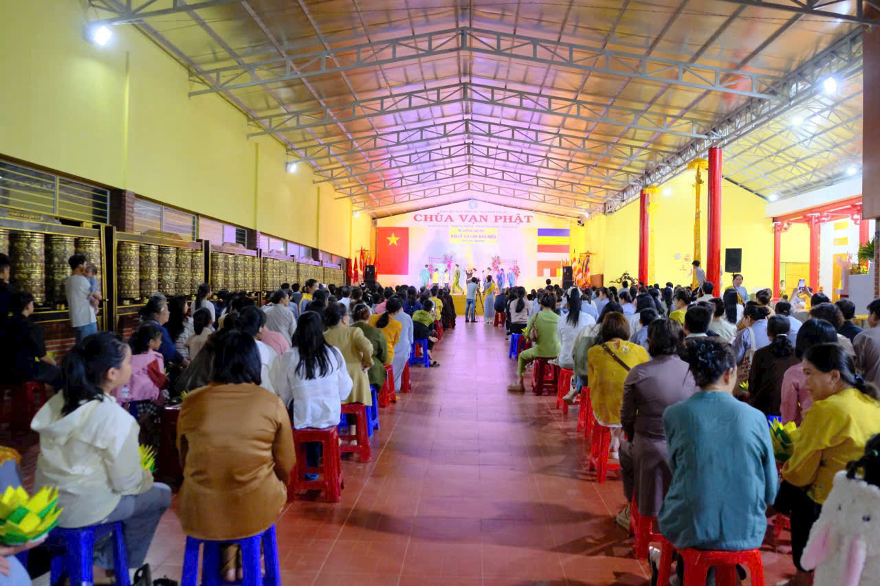 Pleiku: Chùa Vạn Phật trang nghiêm tổ chức Đại lễ Vu lan báo hiếu PL. 2569